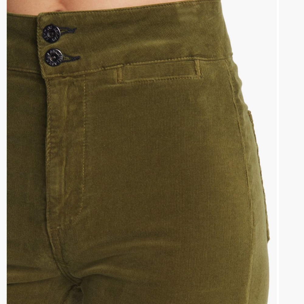 ASKK NY Mustard Wide Leg Brighton Corduroy Pants - Picture 12 of 12